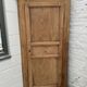Late 19th century corner in solid elm