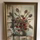 Oil painting on canvas bouquet of flowers