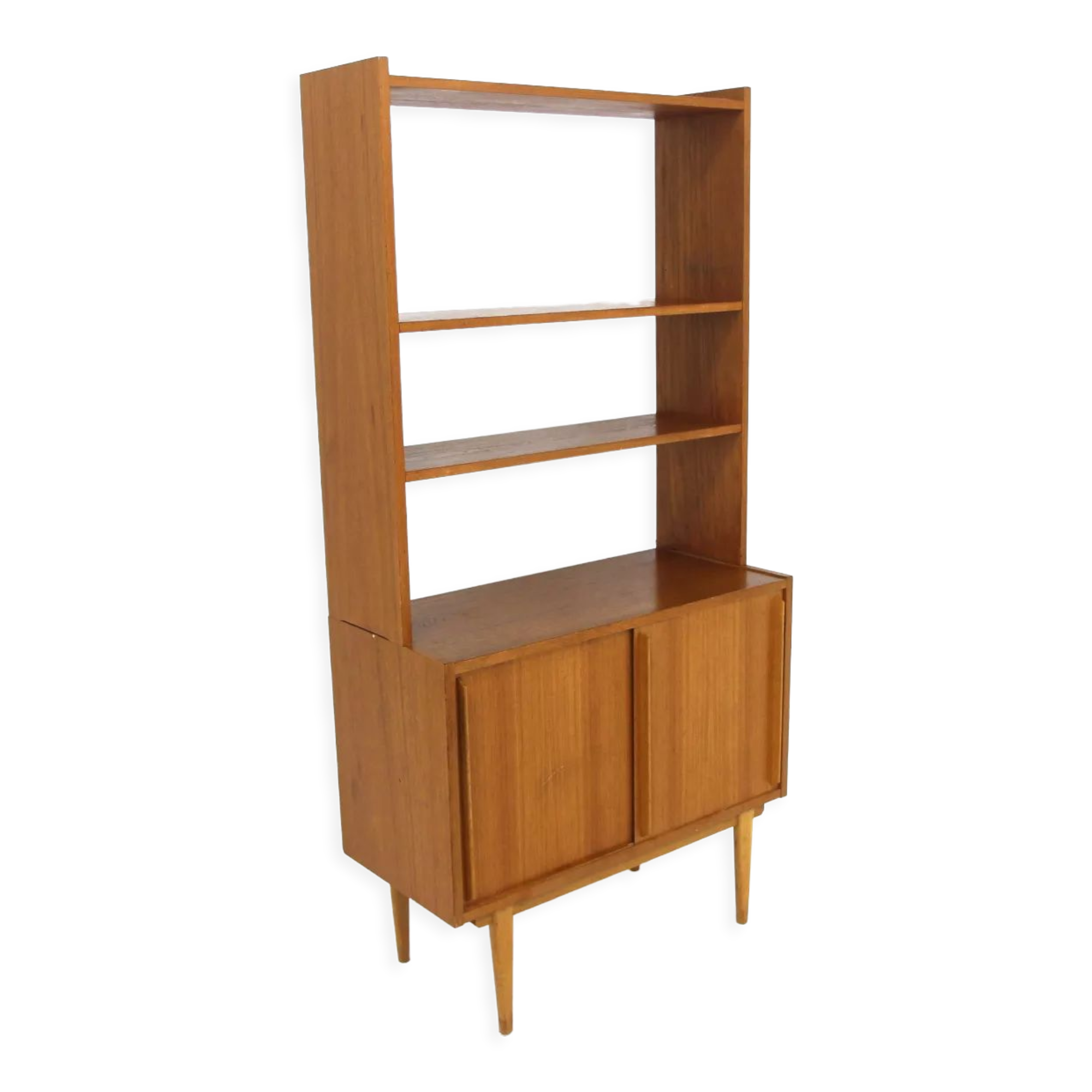 Scandinavian teak bookcase, Sweden, 1960