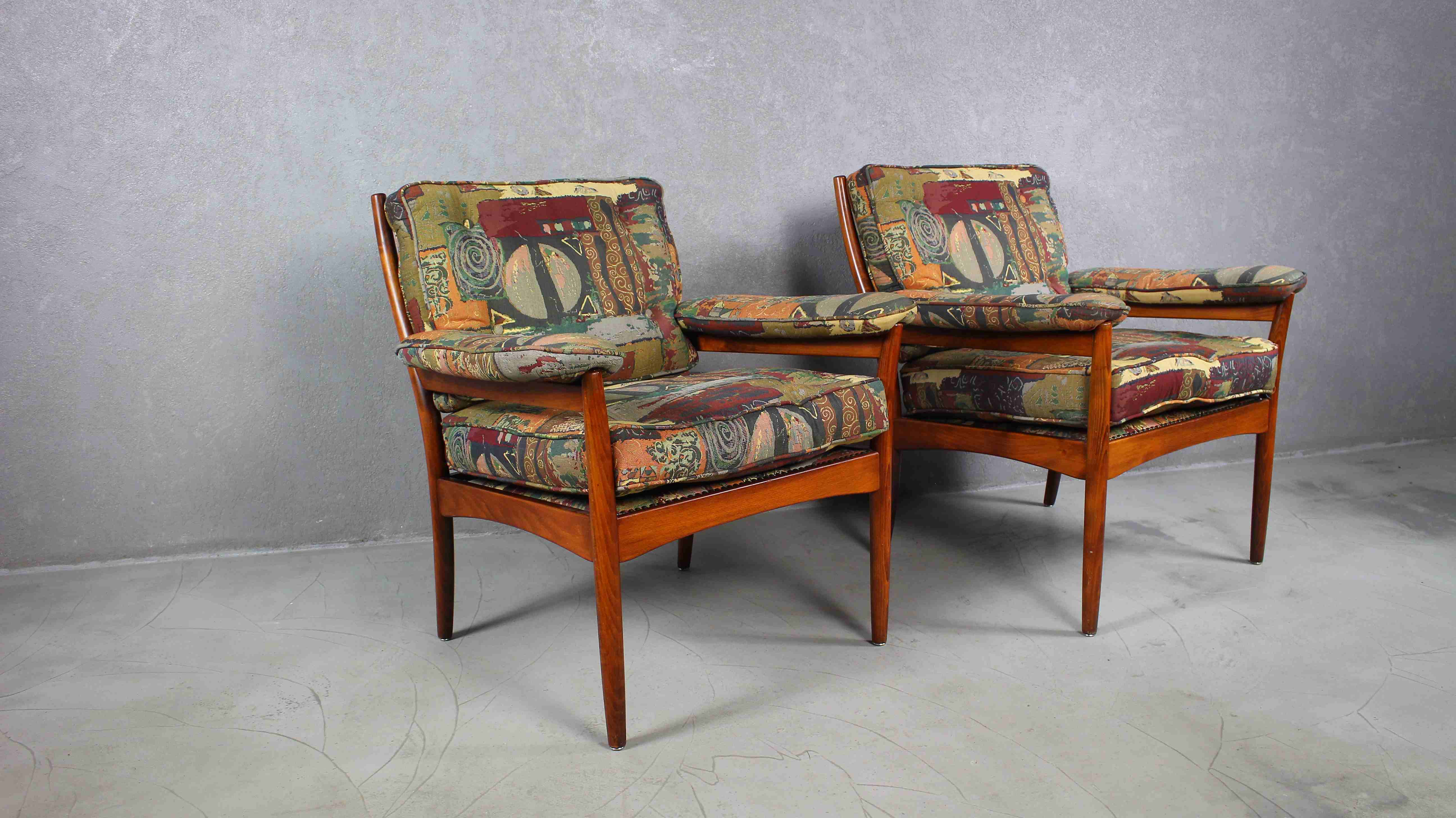 Mid Century Lounge Chair From Gote Mobler, Sweden 1970s