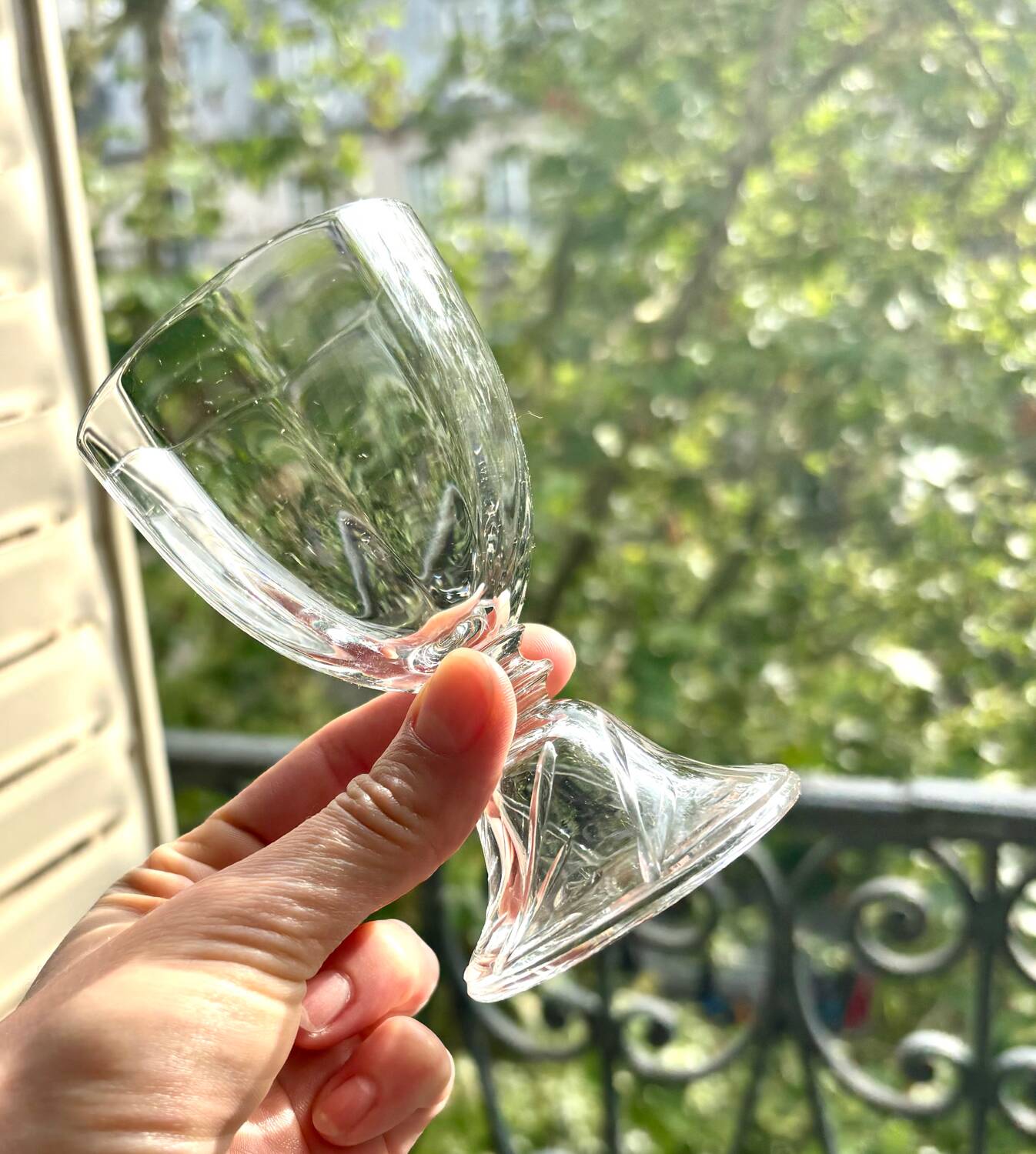 Verres Saint Louis Crystal modèle Cluny
