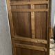 Art Deco coat rack in smoked oak