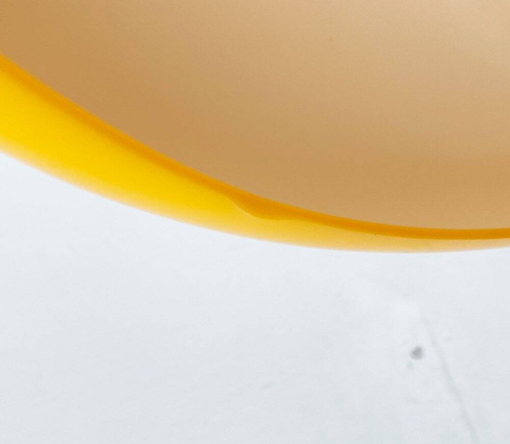 Cabras pendant lamp in Space Age style from the mid-century by Luigi Massoni for Guzzini, 1960s.