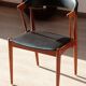 Set of 4 Johannes Andersen Scandinavian teak armchairs, 1960s