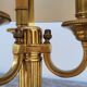 Empire style hot water bottle lamp in bronze