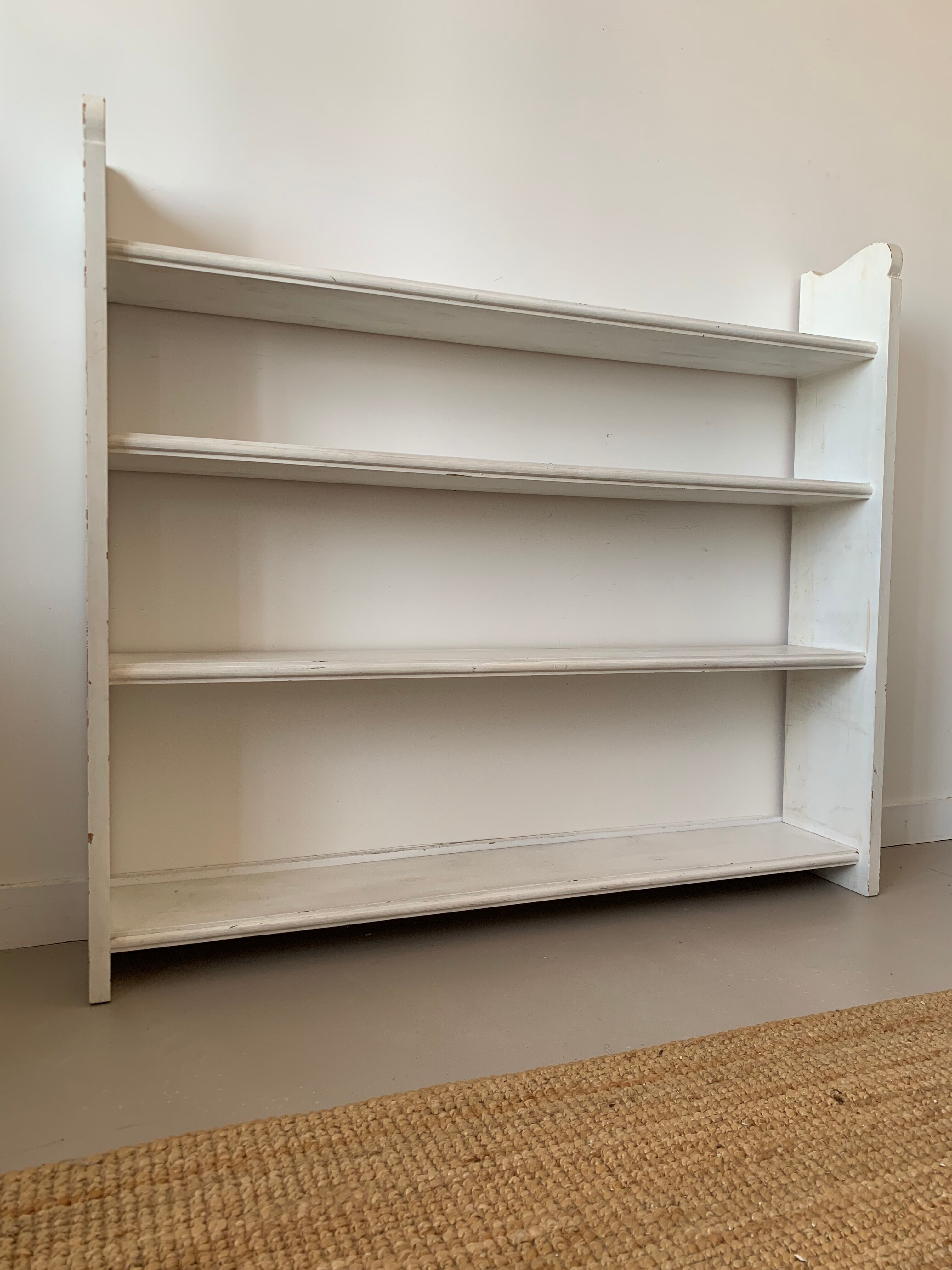 Antique solid wood shelf