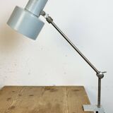 Grey Industrial Factory Office Desk Lamp from Elektrosvit, 1970s