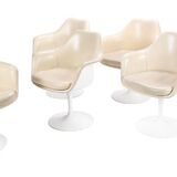 Set of 6 (or even 10) Tulip armchairs by Eero SAARINEN for KNOLL editor