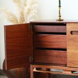 Sideboard teak and walnut 60