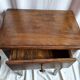 Solid oak nightstand, 1970
