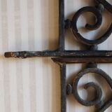 Set of 3 19th century cast iron railings