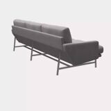 Fritz Hansen Lissoni Sofa - Grey Fiord / Stone/Stone (251)