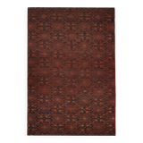 Antique Sumakh Kilim Rug, 1920s Tribal Wool Flatweave Carpet 178 x 118 cm