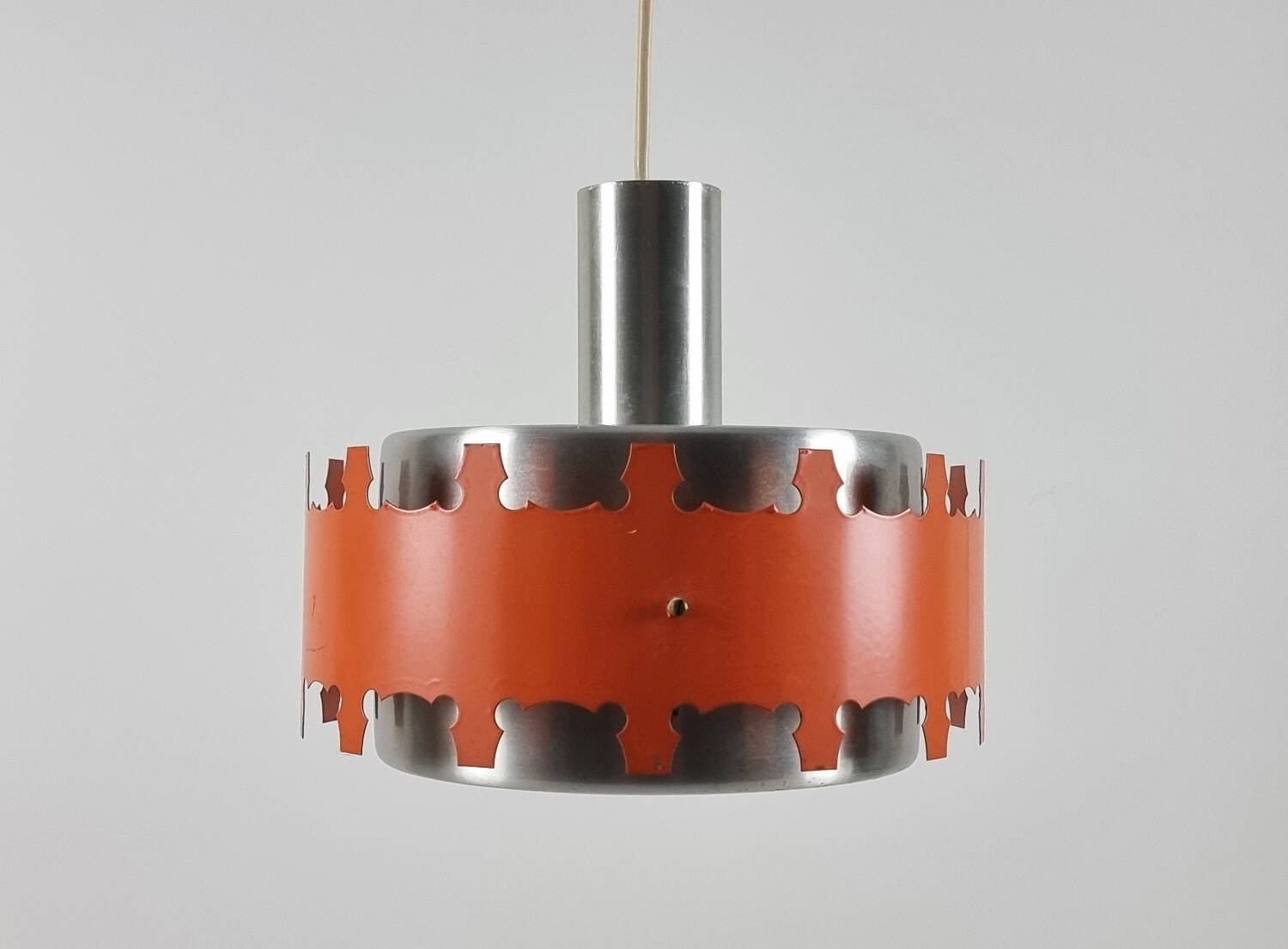 Suspension VEB Metalldrücker vintage des années 1960.