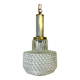 Petite lampe suspendue en verre clouté