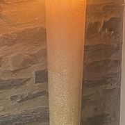 Atmosphere lamp, Italian design exhibition model, fiberglass circa 1970 - 121 cm