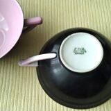 6 Limoges porcelain coffee or tea cups