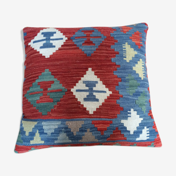 Cushion kilim (geometric design)