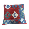 Housse de coussin kilim (motif géométrique)