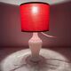 White opaline lamp