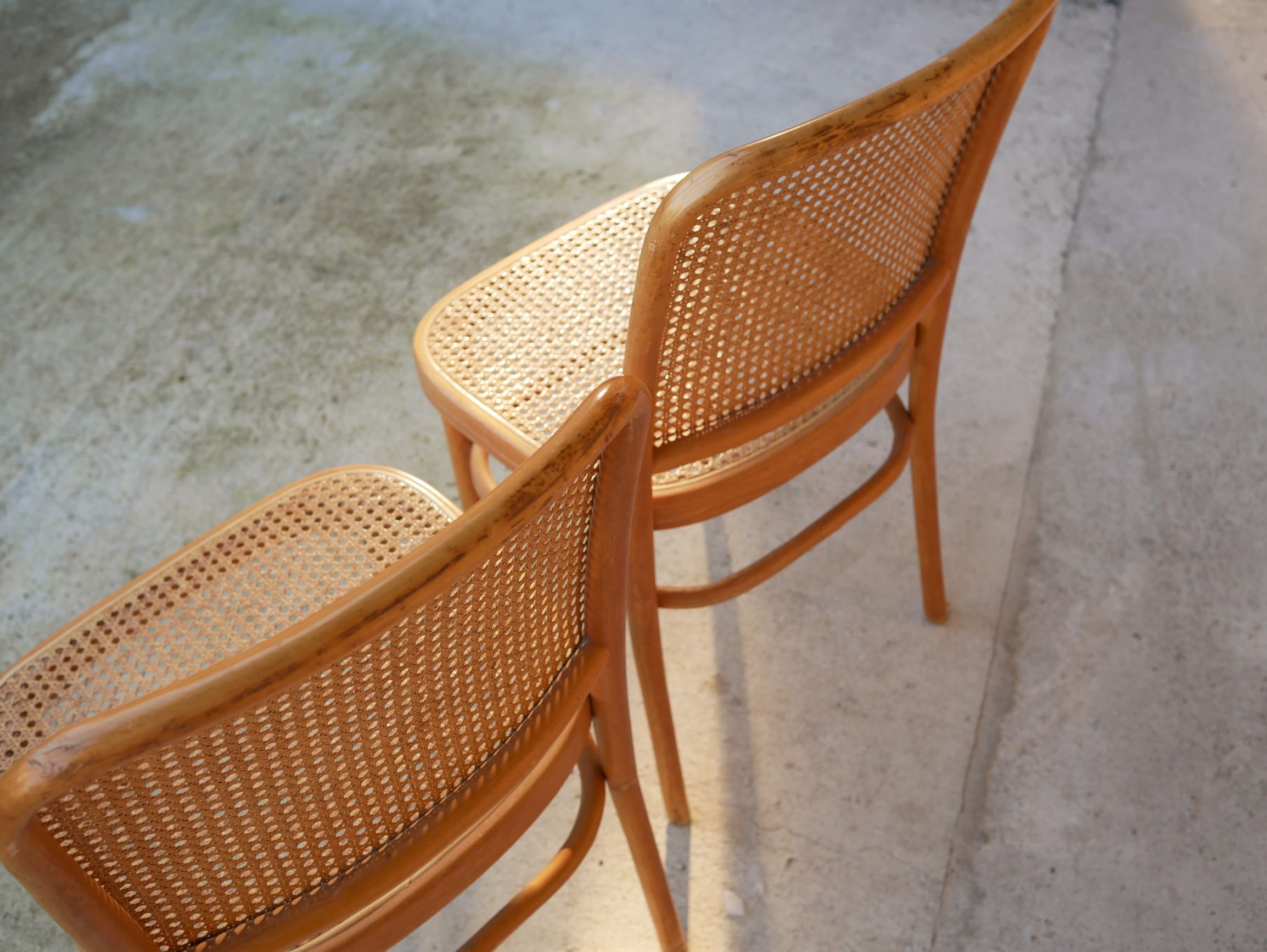 Vintage chair by J. Hoffmann, Thonet edition