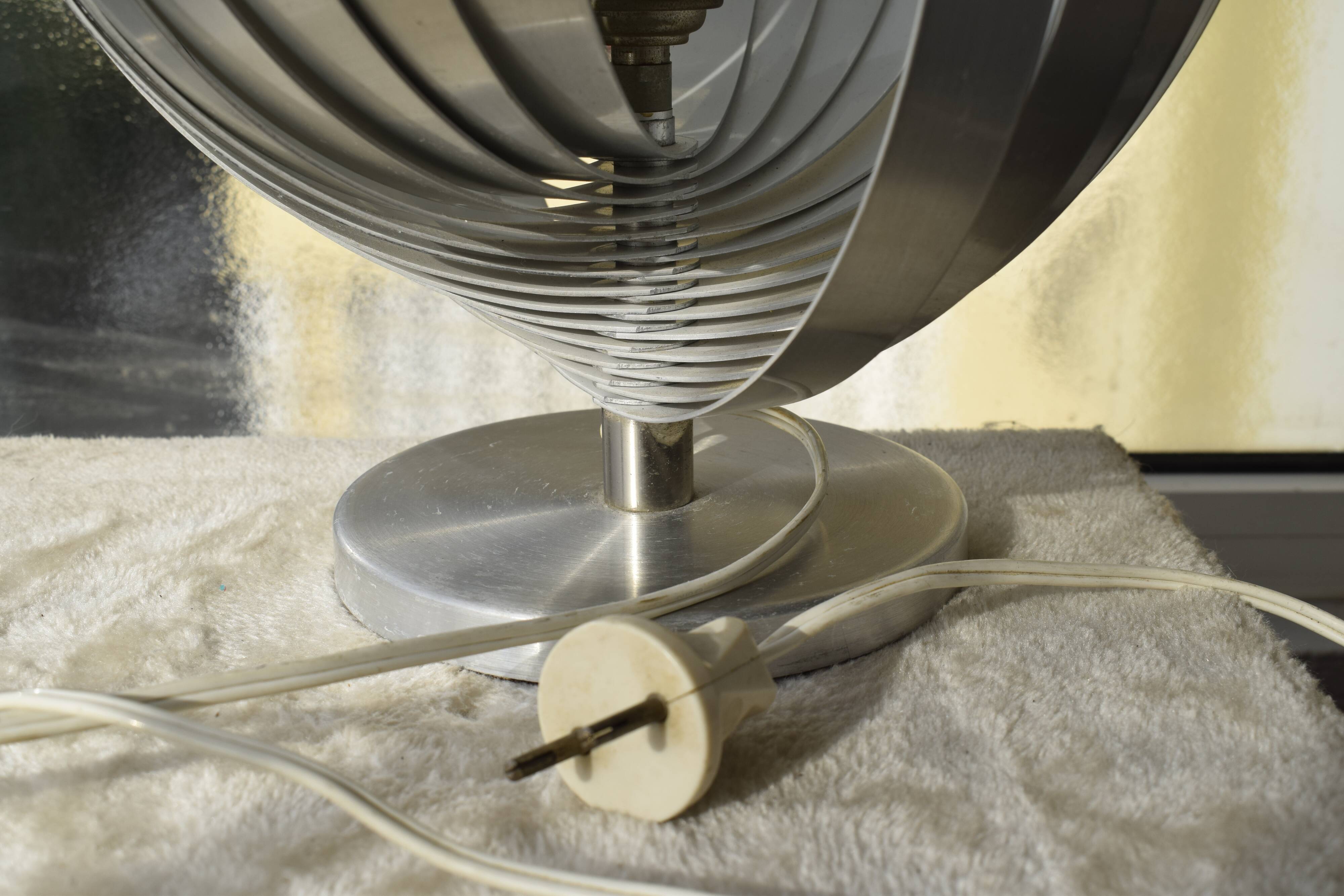 Table lamp helical by Henri Mathieu