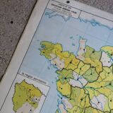 Old school map france ed. hatier armand colin