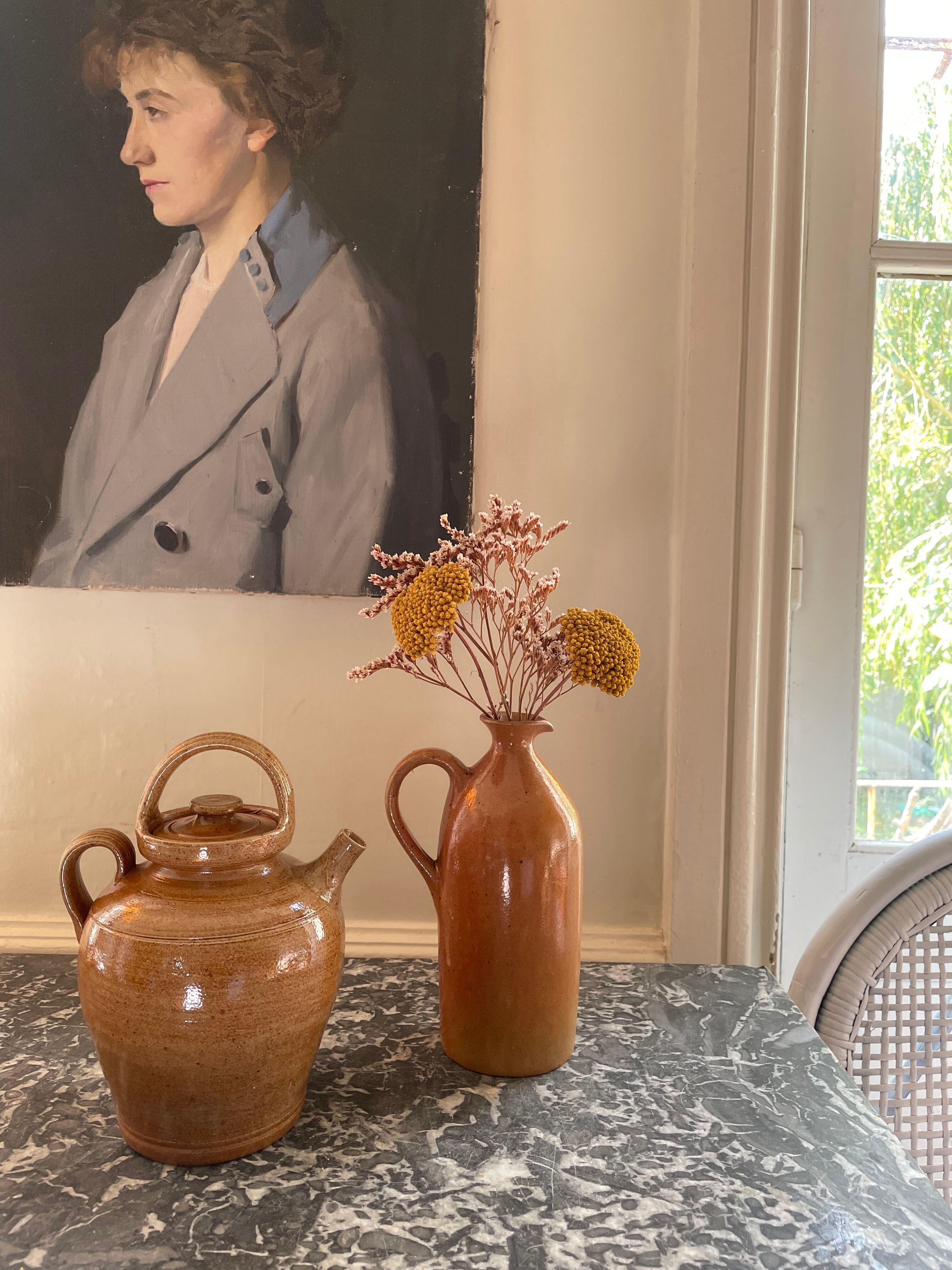 Sandstone liquor bottle