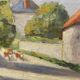 Huile sur toile vintage