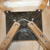 Set of two vintage LEC chairs
