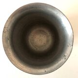 Old tin vase