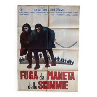 Fuga dal Pianeta delle Scimmie - original Italian poster - 1971