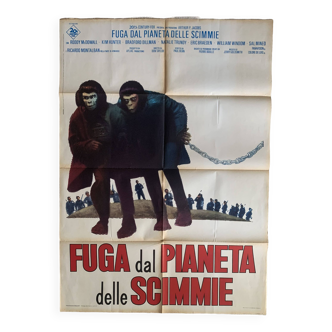 Fuga dal Pianeta delle Scimmie - affiche italienne originale - 1971