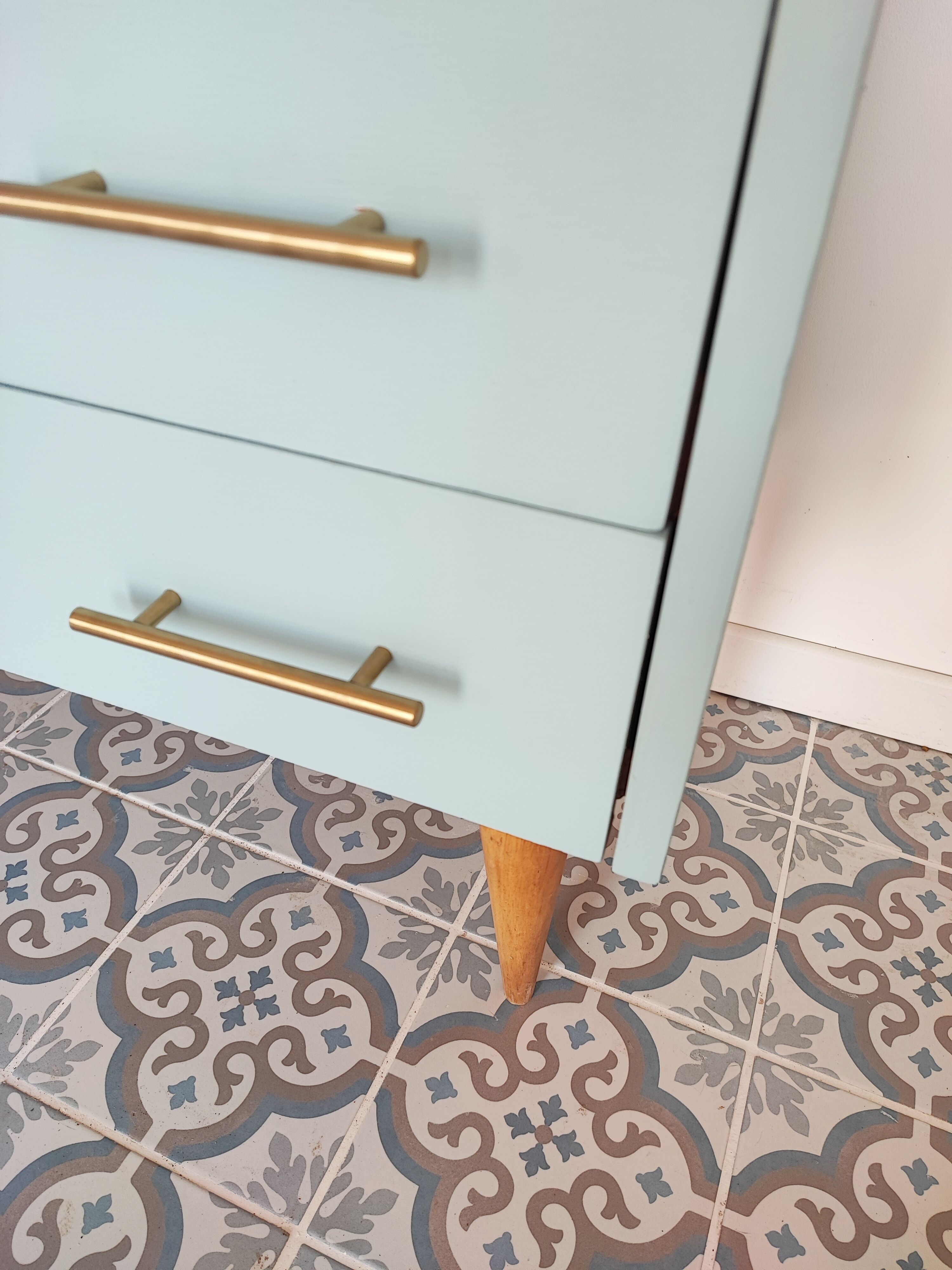 Chest of drawers "calm blue"