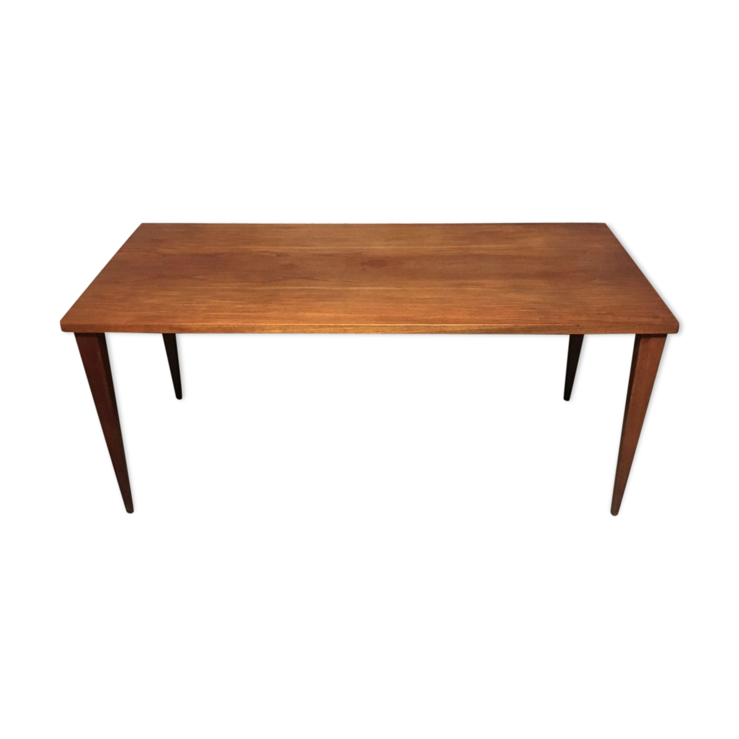 Table à manger teck rectangulaire de Nanna Ditzel pour Kolds Savvaerk années 1950