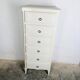Chiffonnier semainier 6 tiroirs style Louis XV