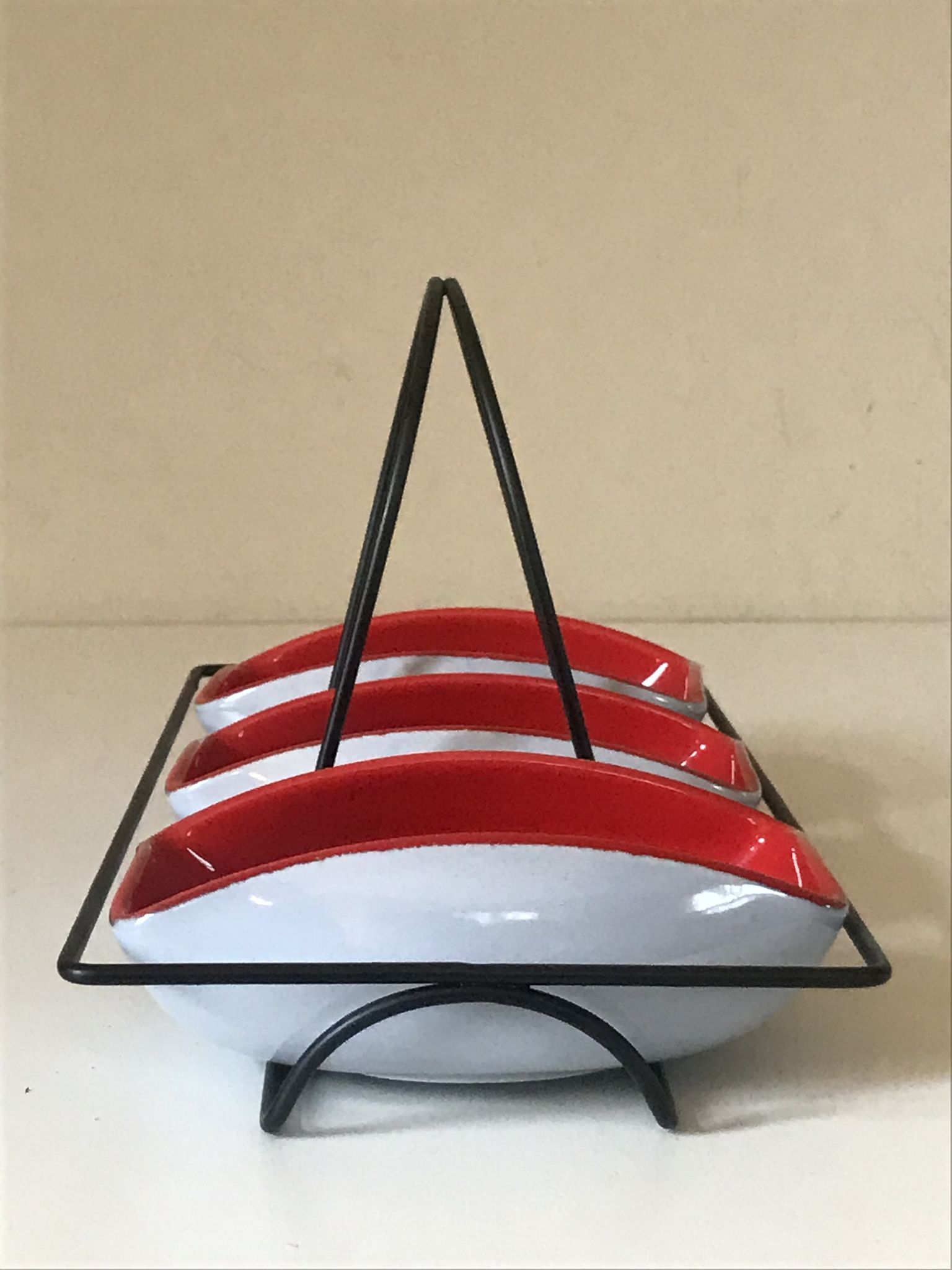 Serviteur apéritif vintage design annees 60