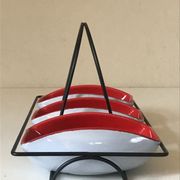 Serviteur apéritif vintage design annees 60