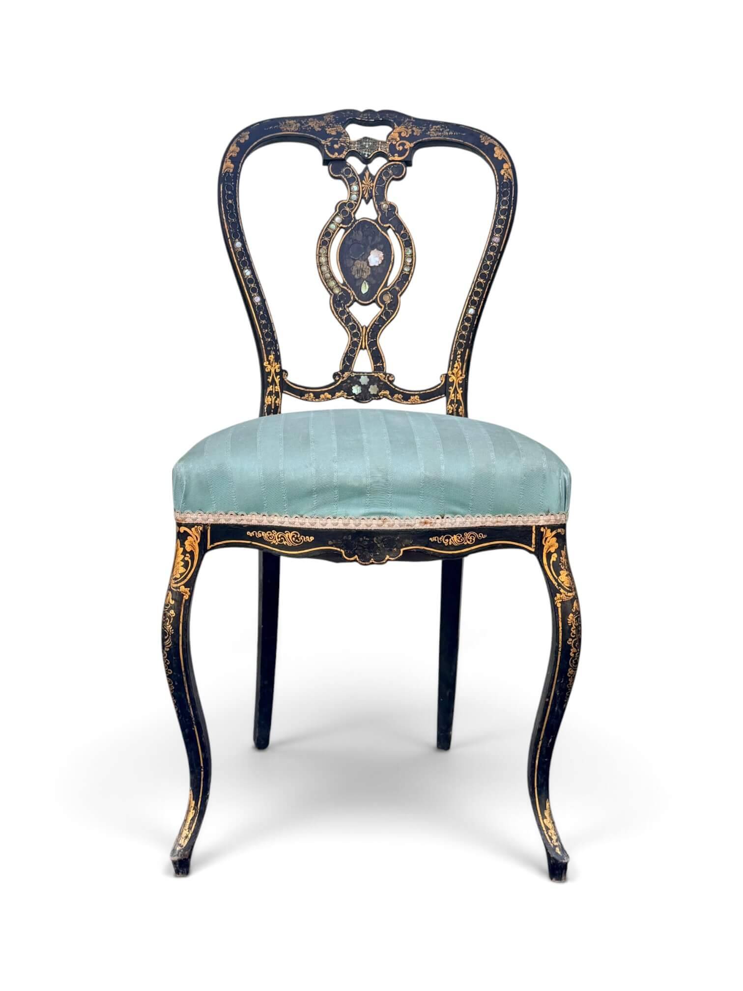 Série de 3 chaises Napoléon III