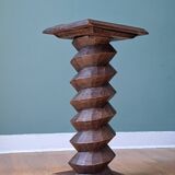 Column, saddle, press screw