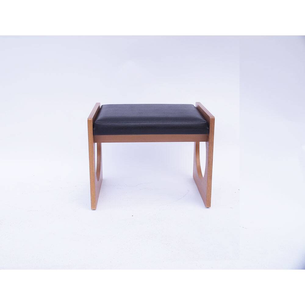 Tabouret, repose-pieds scandinave vintage