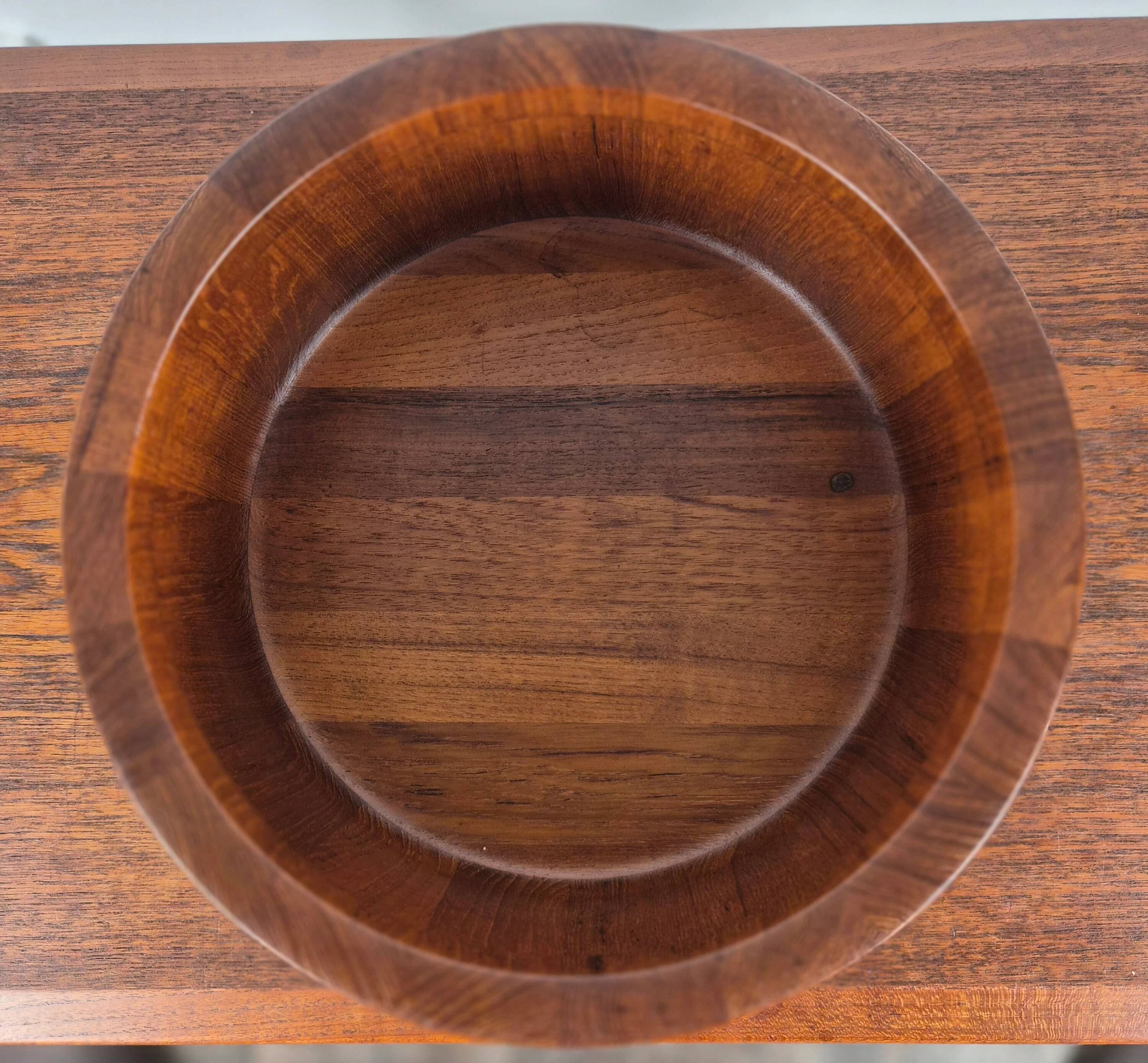 Teak salad bowl by Richard Nissen, Denmark, 1960