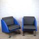 Pair of armchairs post-modern style