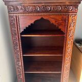 Indonesian handmade solid wood bookcase 161x98x41