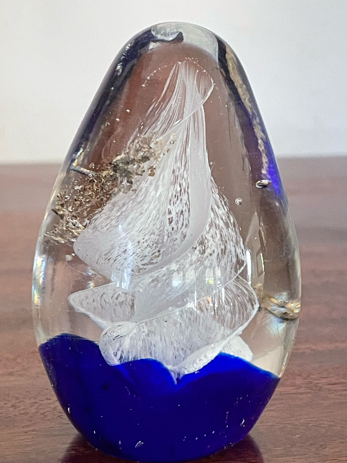 Vintage paperweight sulphide