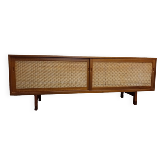 Rare sideboard by Hans Wegner for Ry Möbler, RY-26 in teak