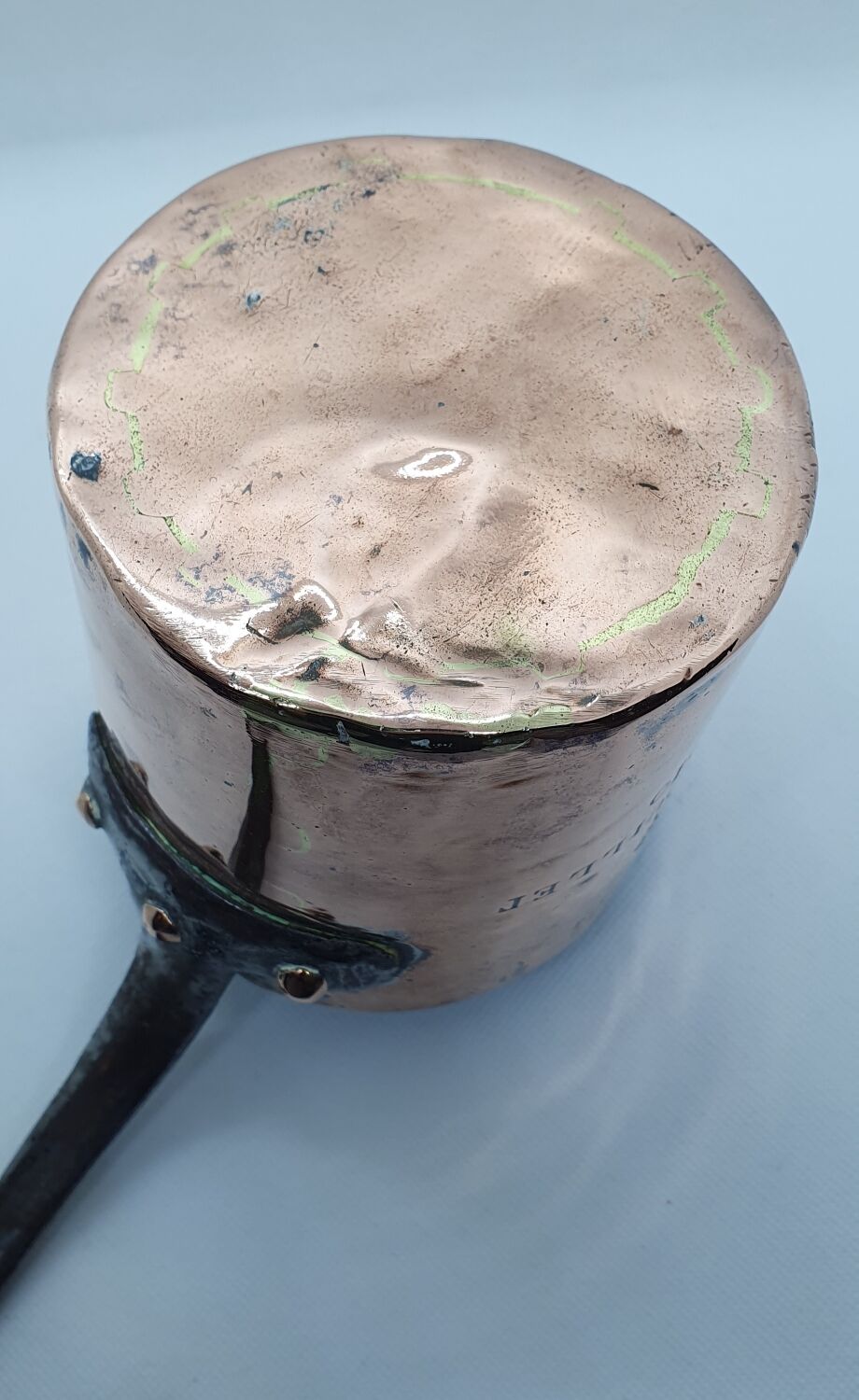 Copper pan of the castle of Rambouillet 1810