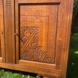 Art Deco oak sideboard