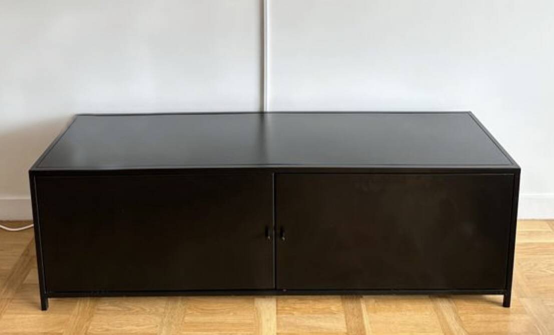 Industrial style steel sideboard