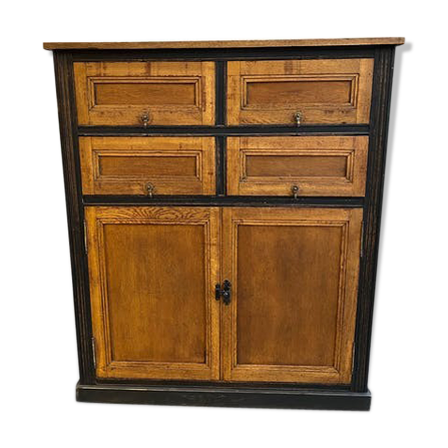 Old oak notary furniture